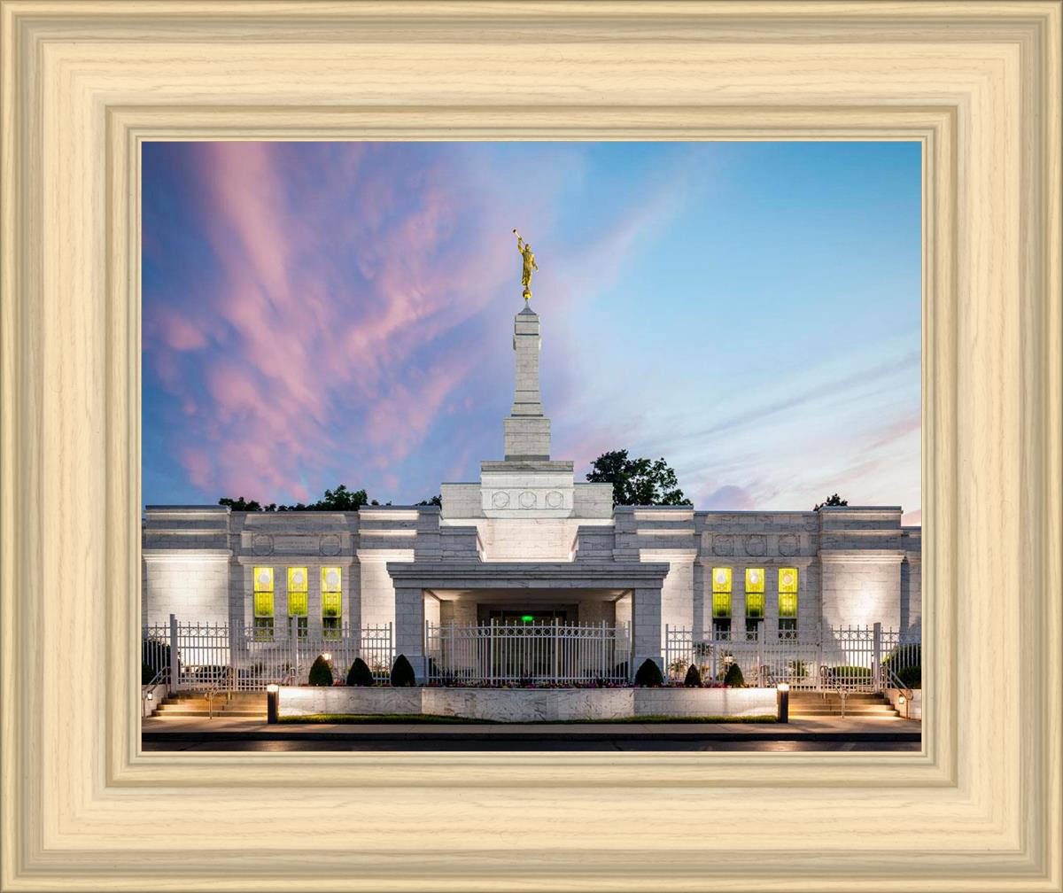 Louisville Temple Summer Evening