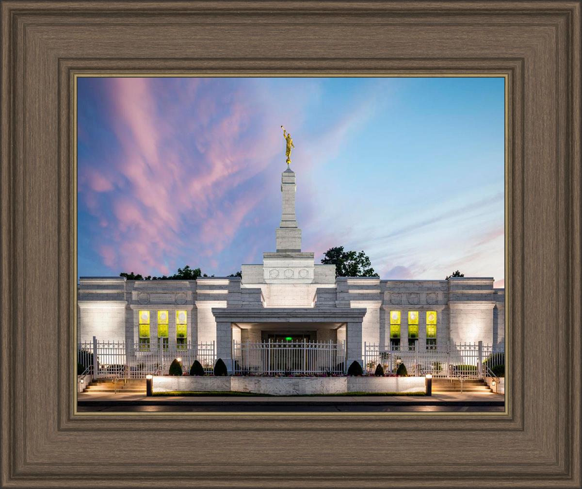 Louisville Temple Summer Evening