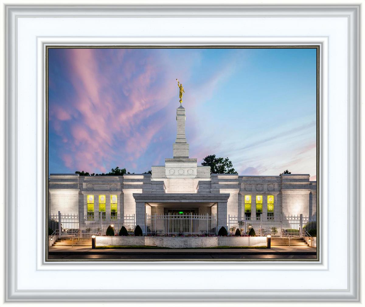 Louisville Temple Summer Evening