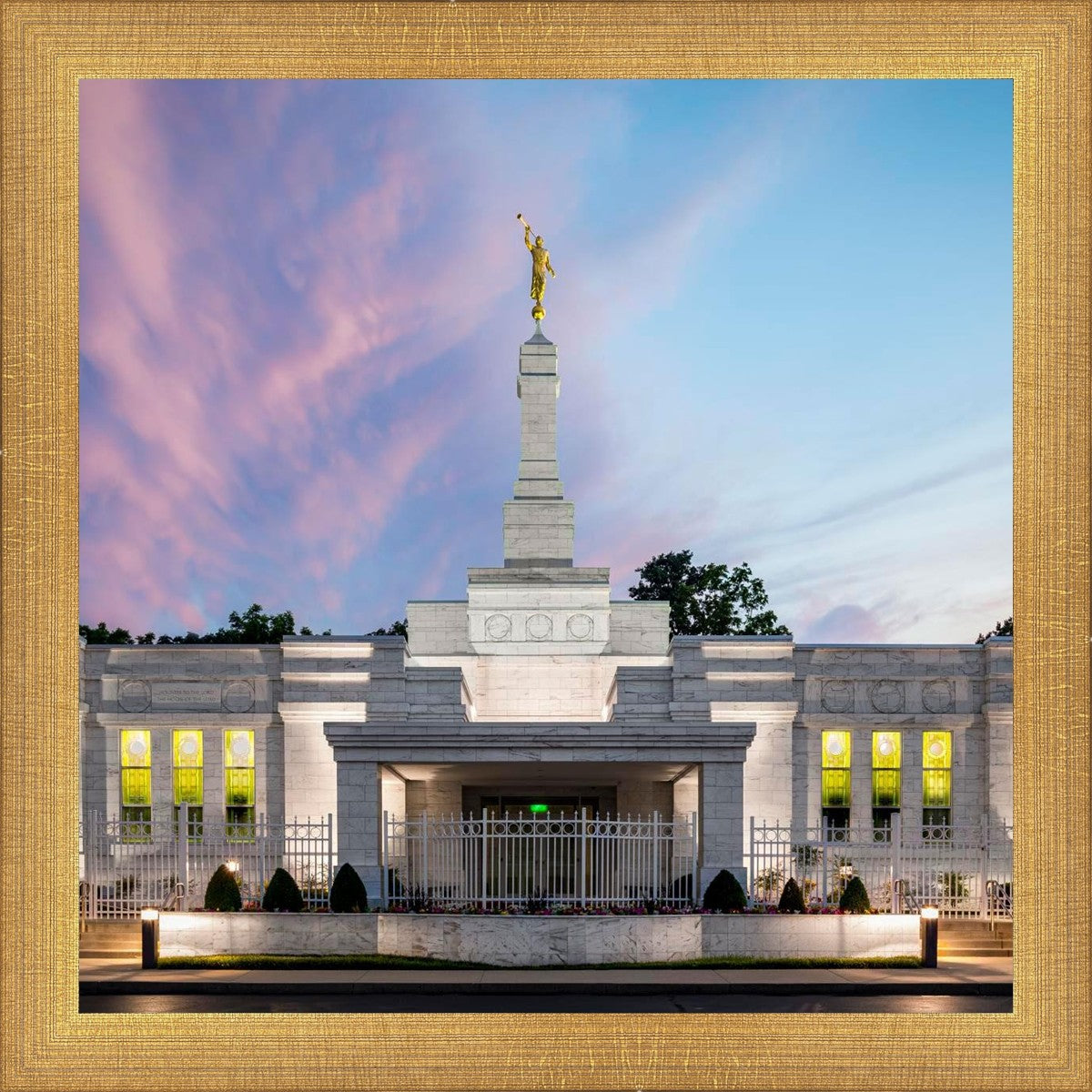 Louisville Temple Summer Evening