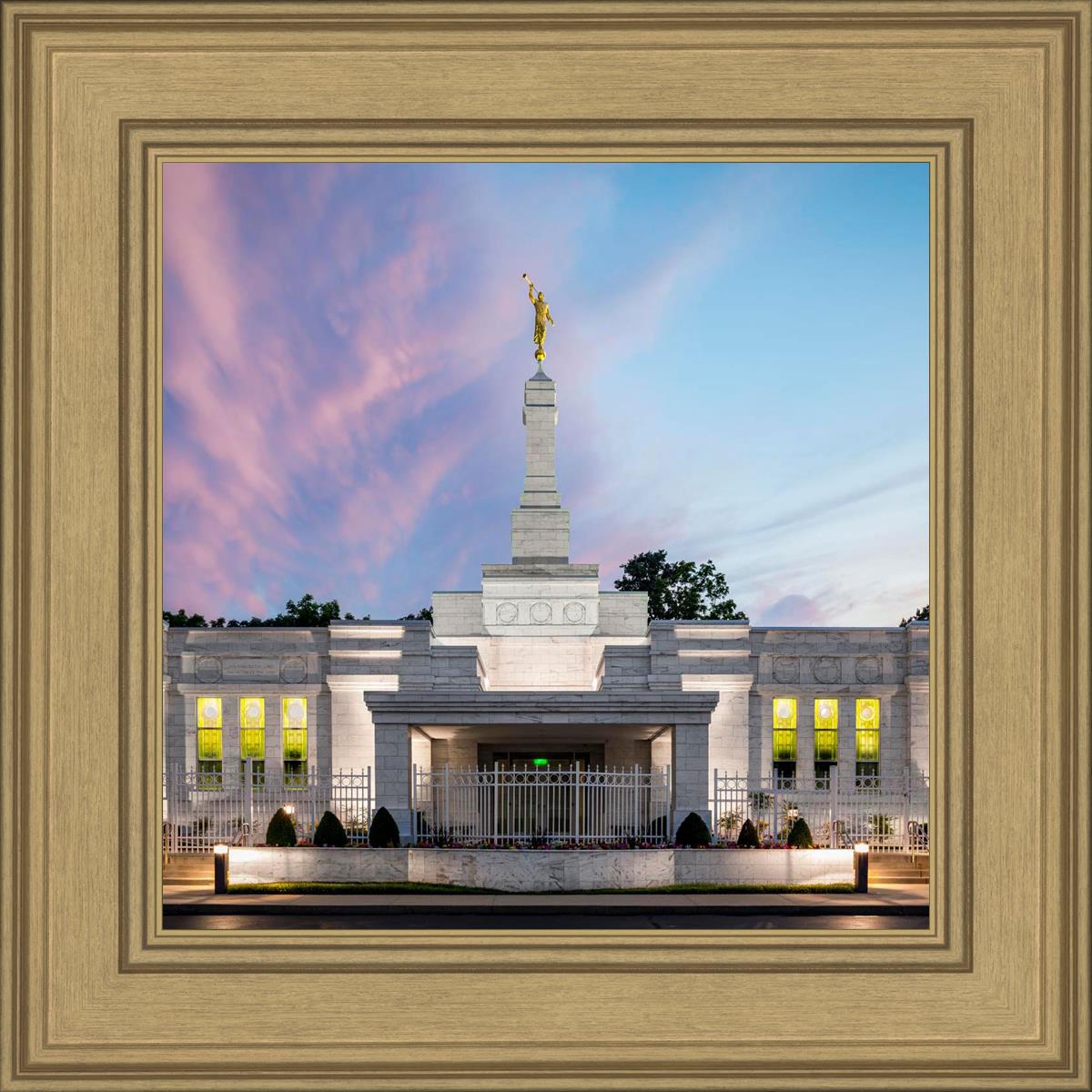 Louisville Temple Summer Evening
