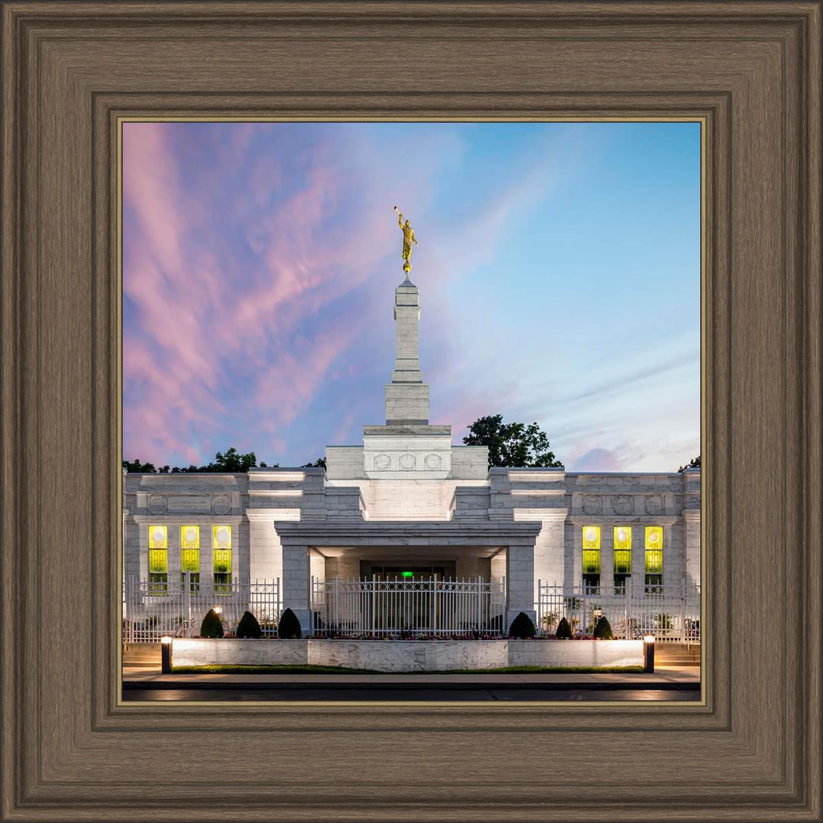 Louisville Temple Summer Evening