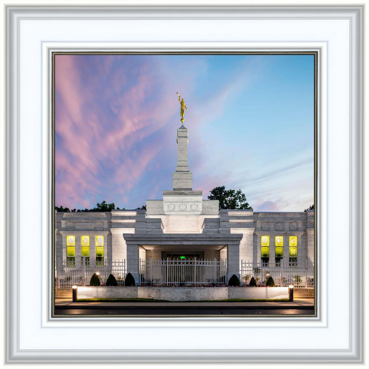 Louisville Temple Summer Evening