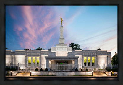 Louisville Temple Summer Evening