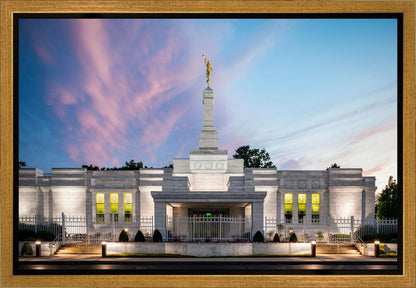 Louisville Temple Summer Evening
