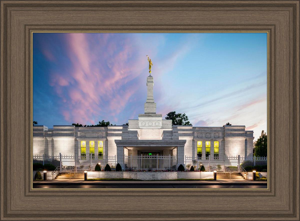 Louisville Temple Summer Evening
