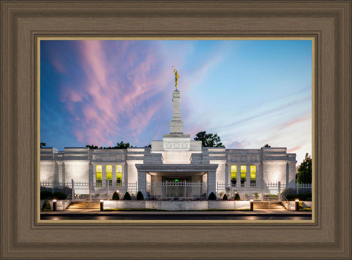 Louisville Temple Summer Evening