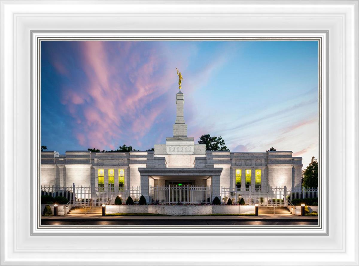 Louisville Temple Summer Evening