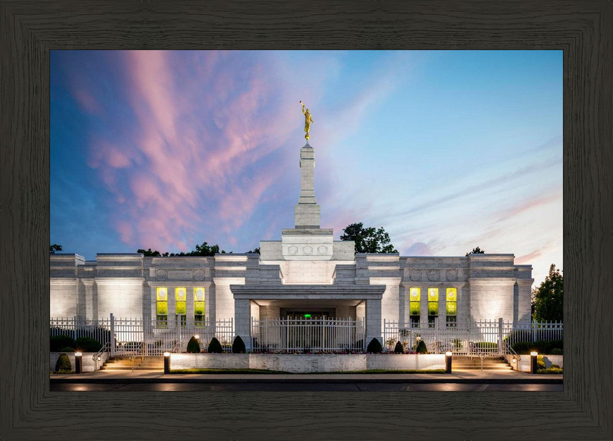 Louisville Temple Summer Evening
