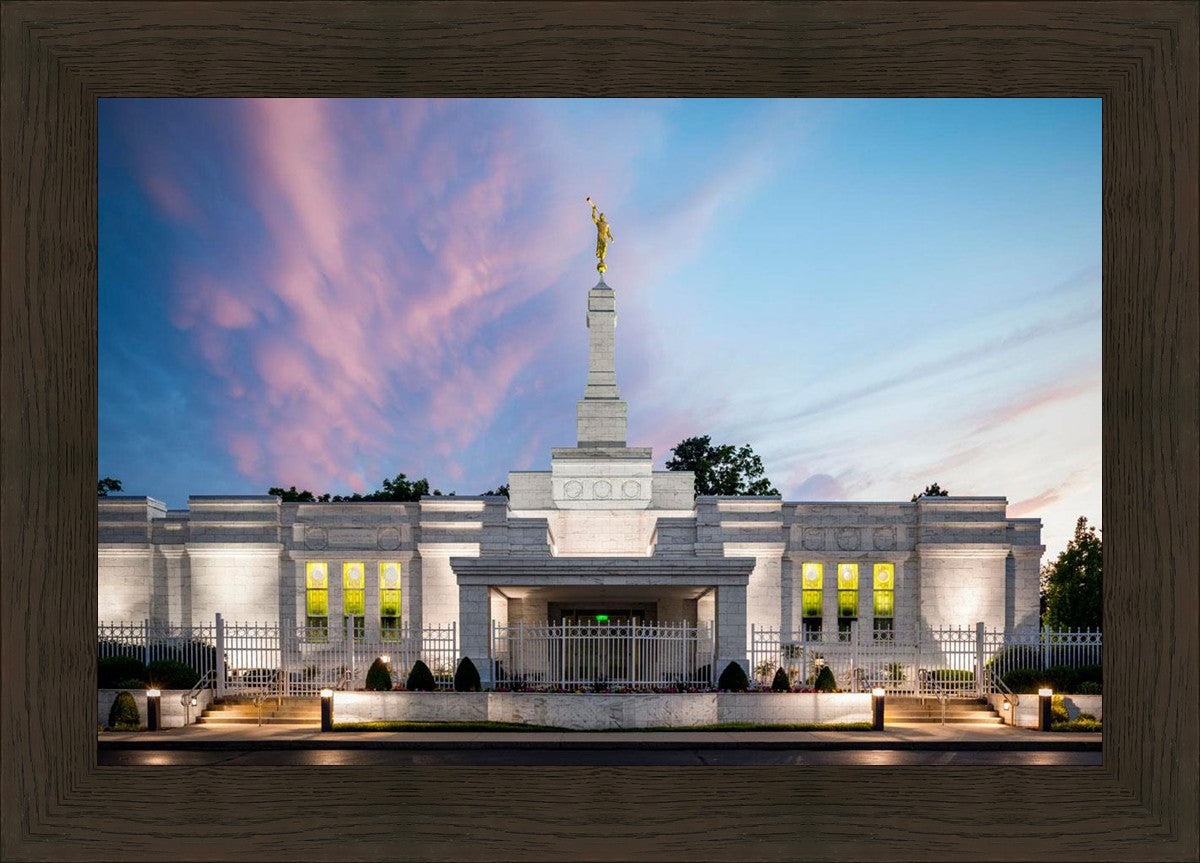 Louisville Temple Summer Evening