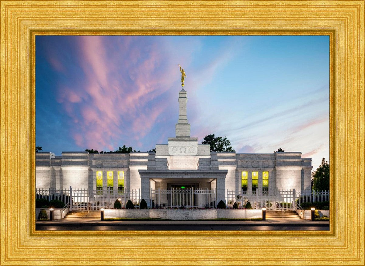 Louisville Temple Summer Evening