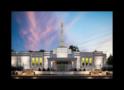 Louisville Temple Summer Evening