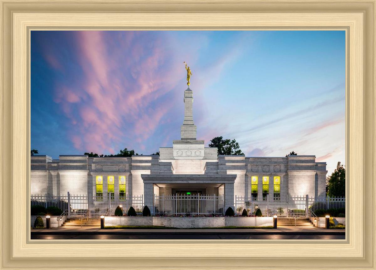 Louisville Temple Summer Evening