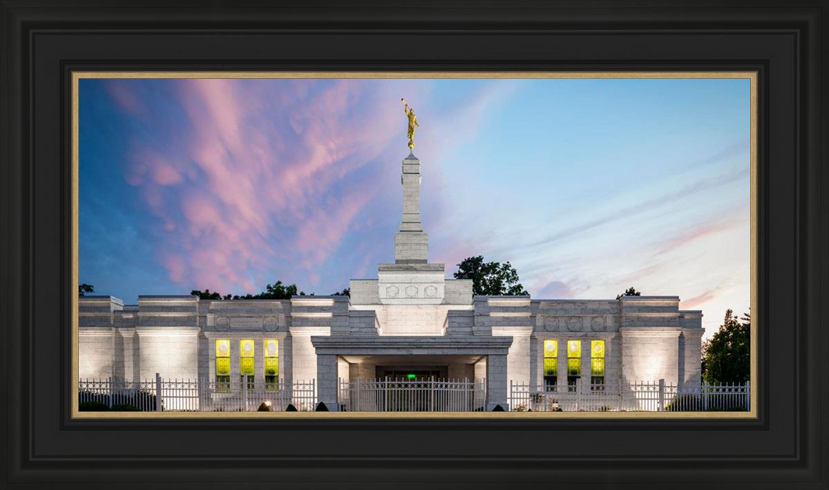 Louisville Temple Summer Evening