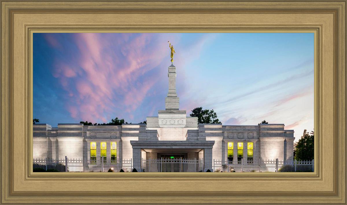 Louisville Temple Summer Evening