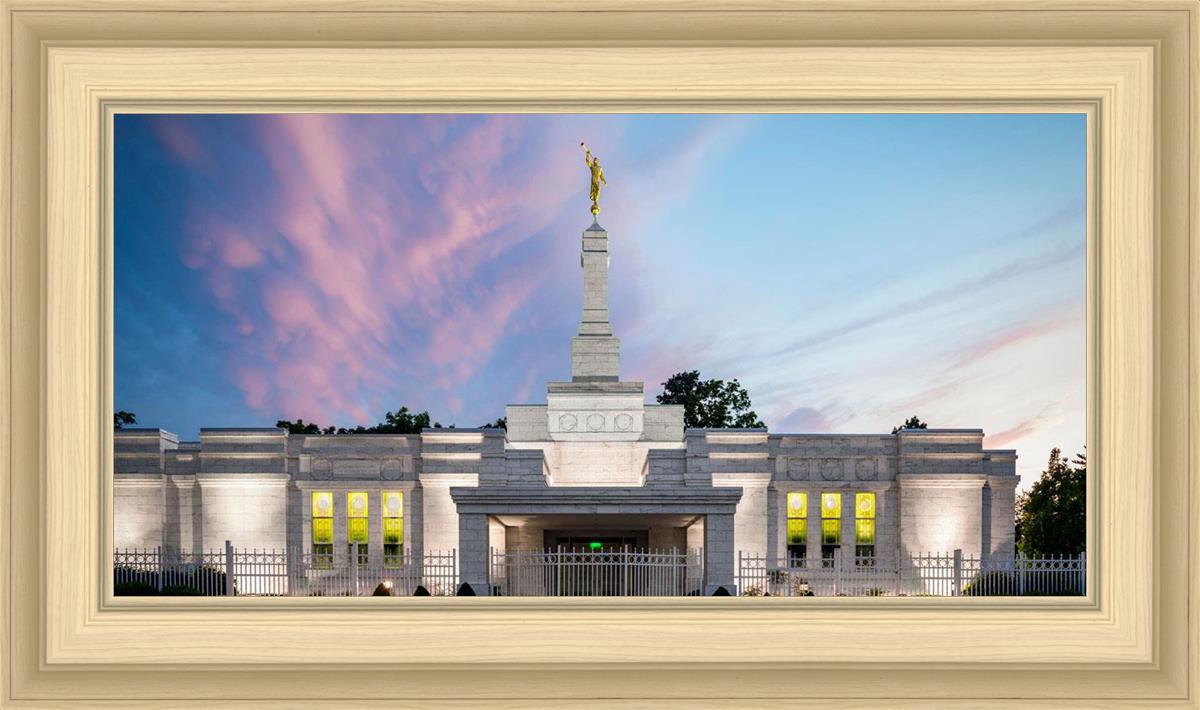 Louisville Temple Summer Evening