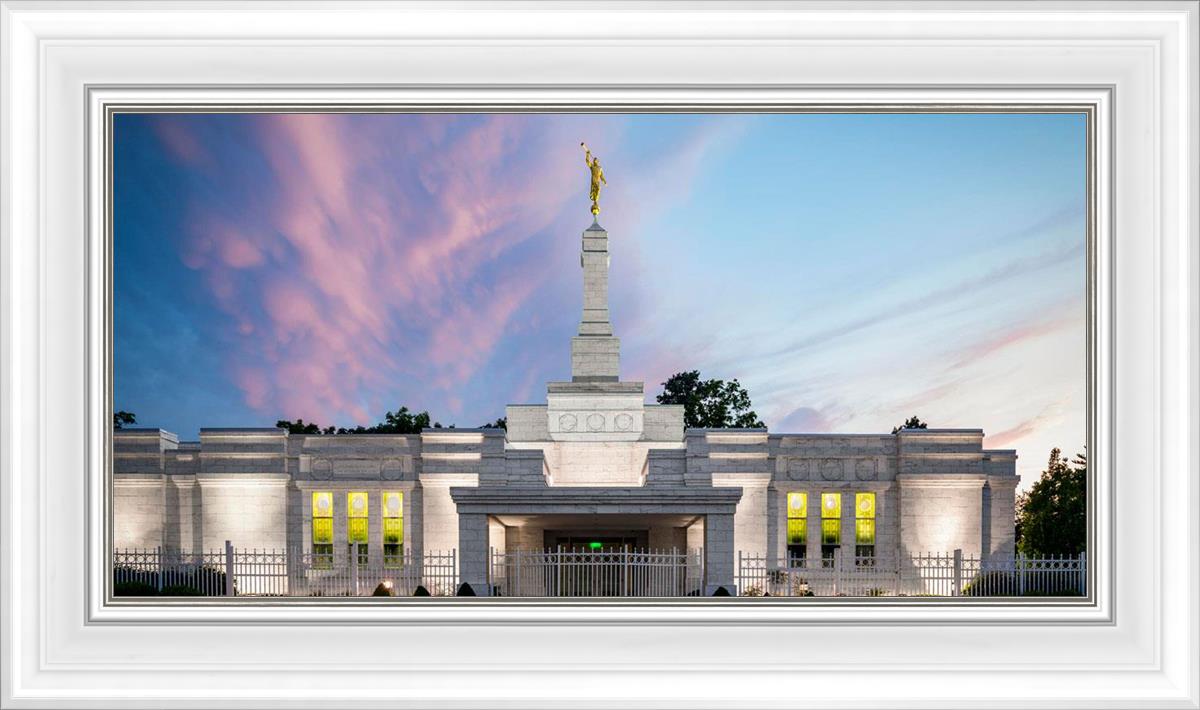 Louisville Temple Summer Evening