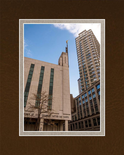 Manhattan Temple Rising Above