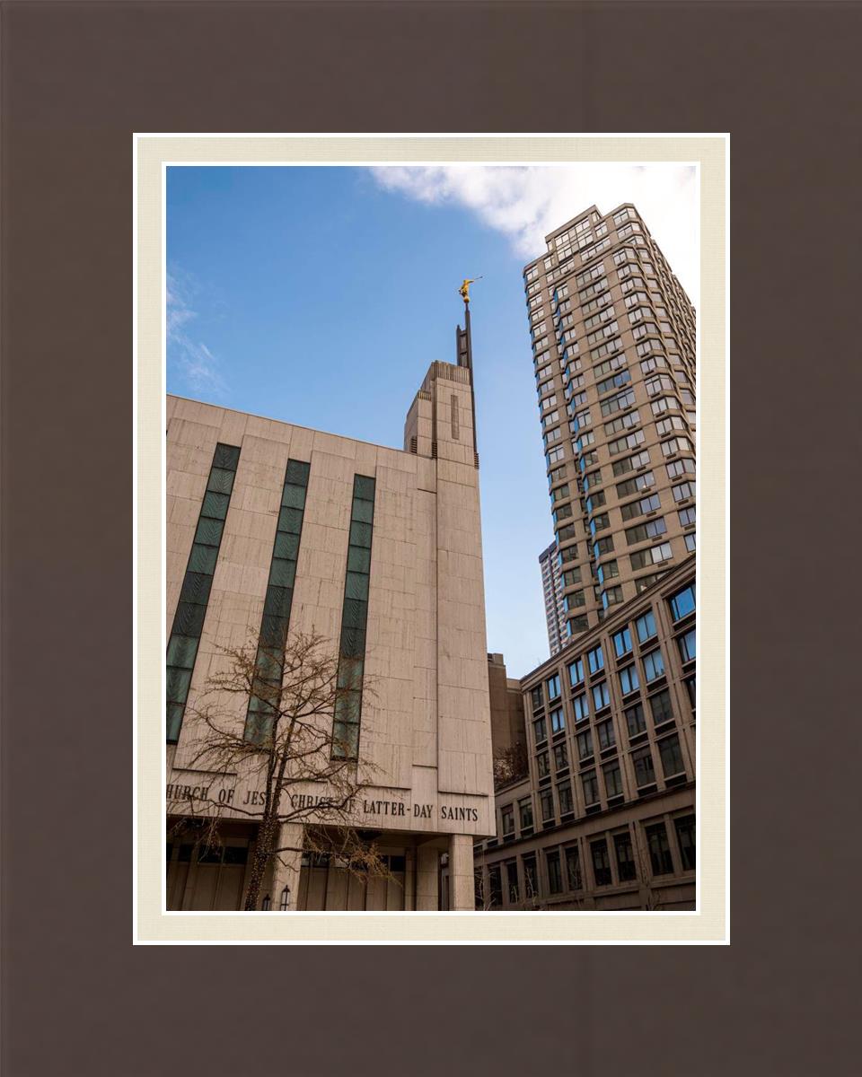 Manhattan Temple Rising Above