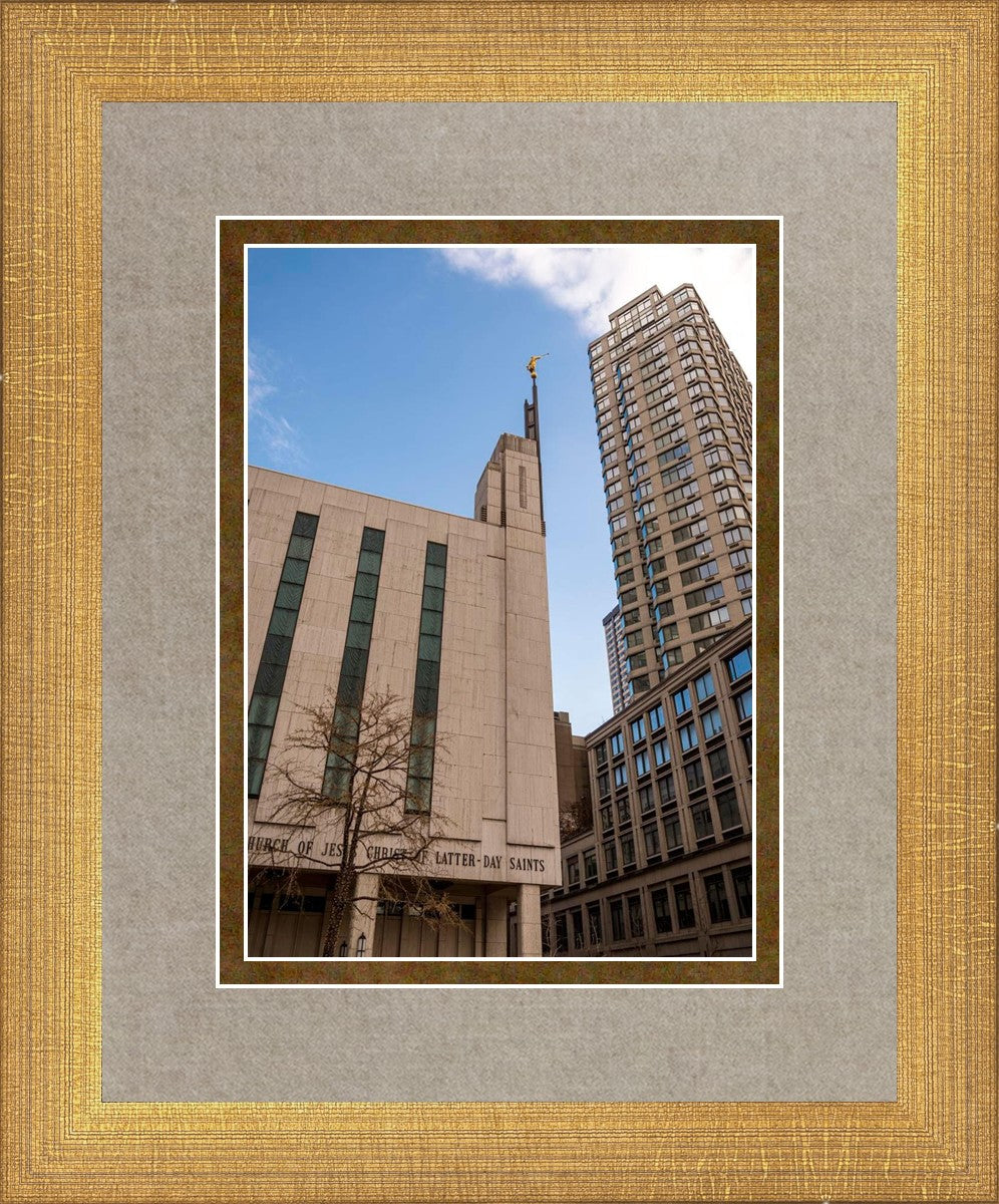 Manhattan Temple Rising Above