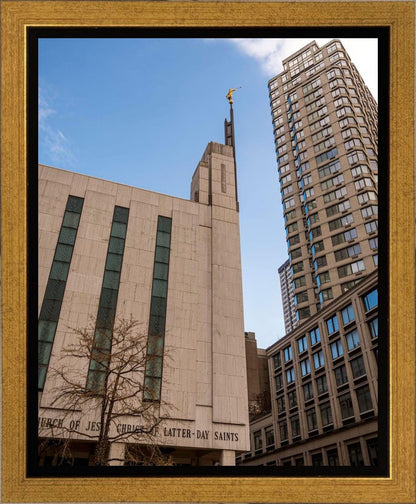 Manhattan Temple Rising Above