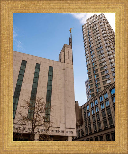 Manhattan Temple Rising Above