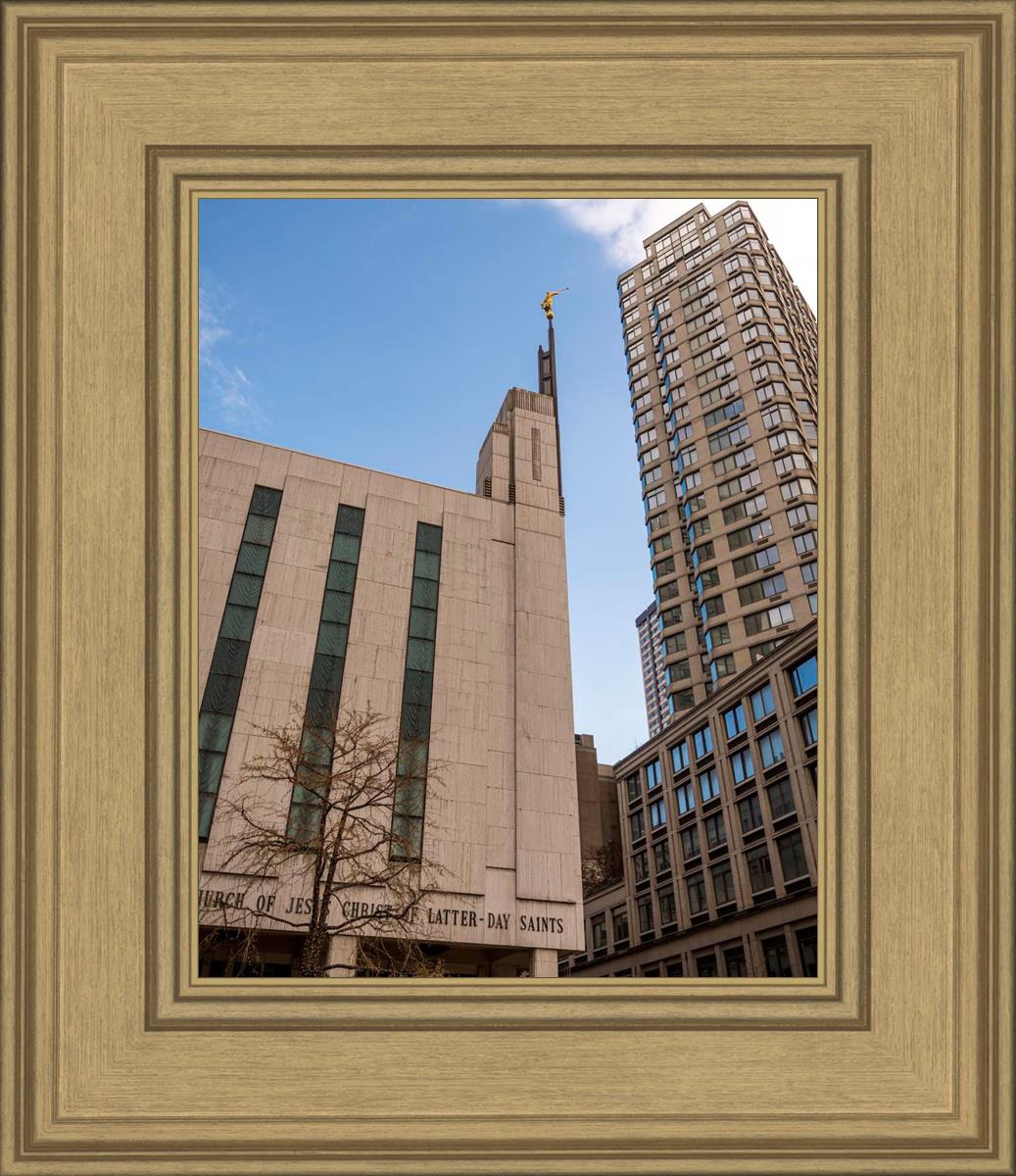Manhattan Temple Rising Above