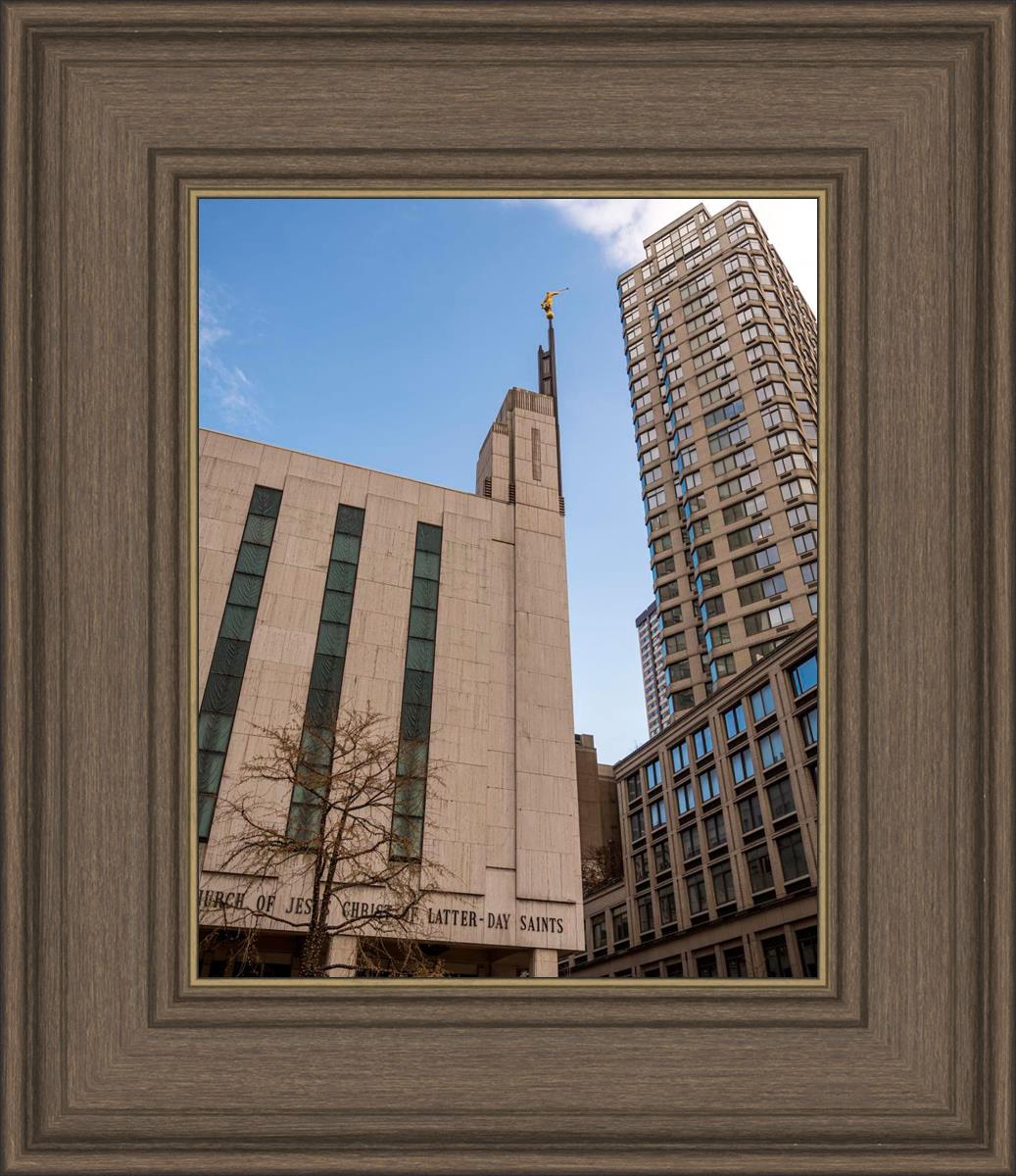 Manhattan Temple Rising Above
