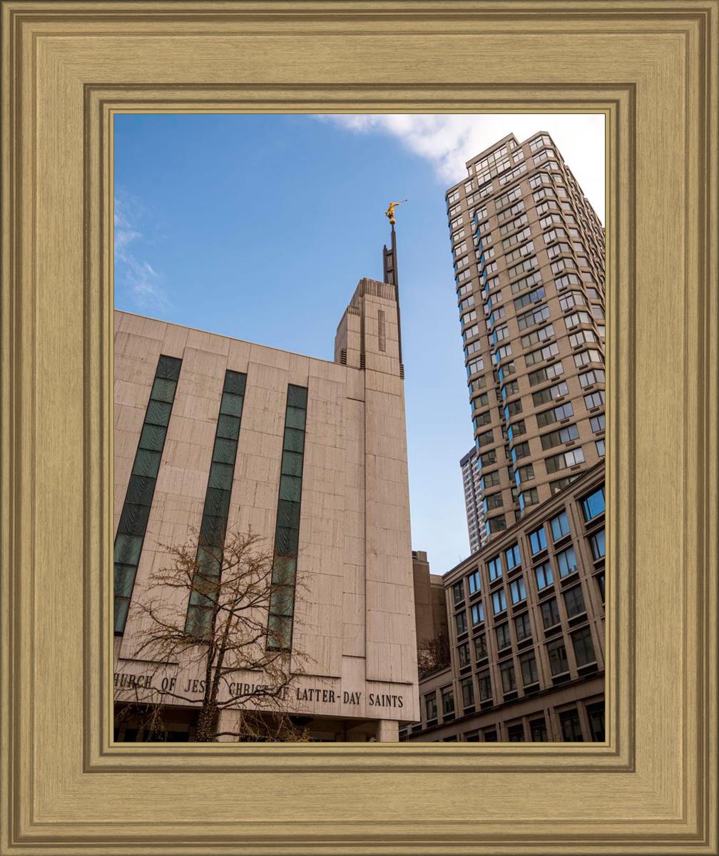 Manhattan Temple Rising Above
