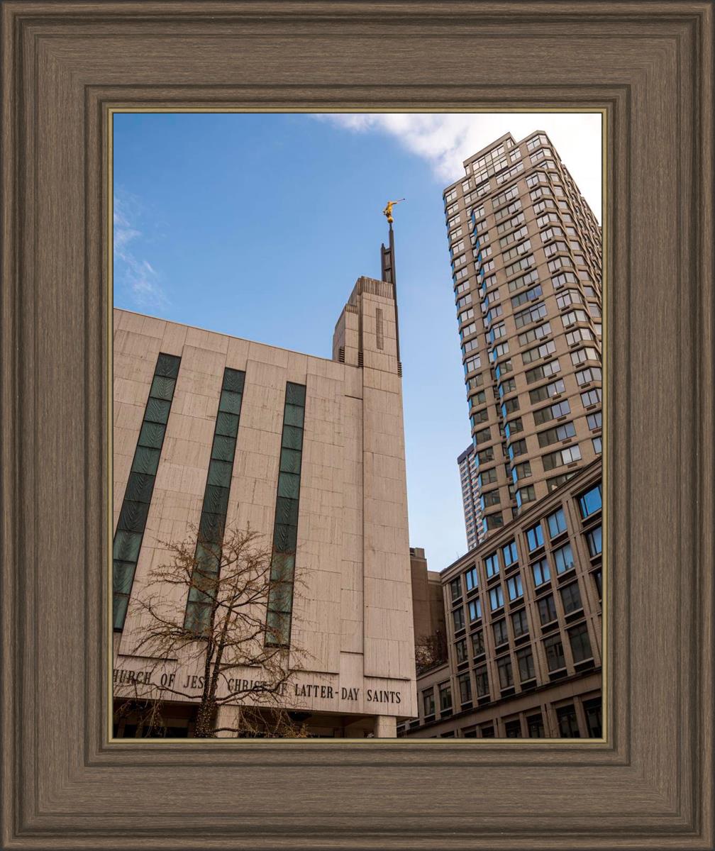 Manhattan Temple Rising Above
