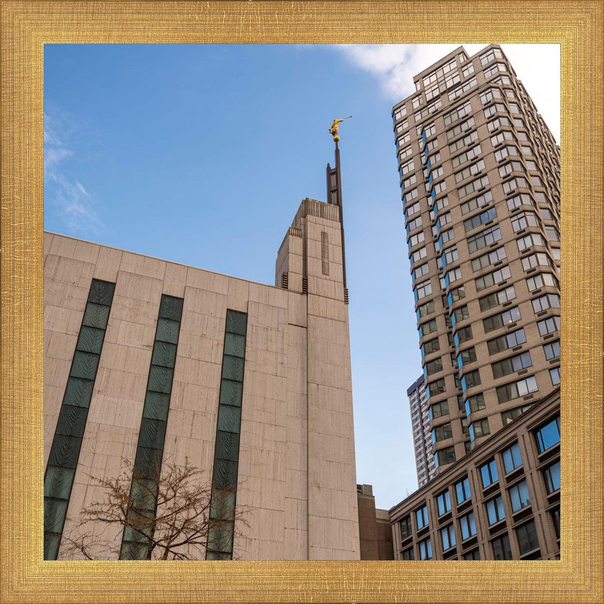 Manhattan Temple Rising Above