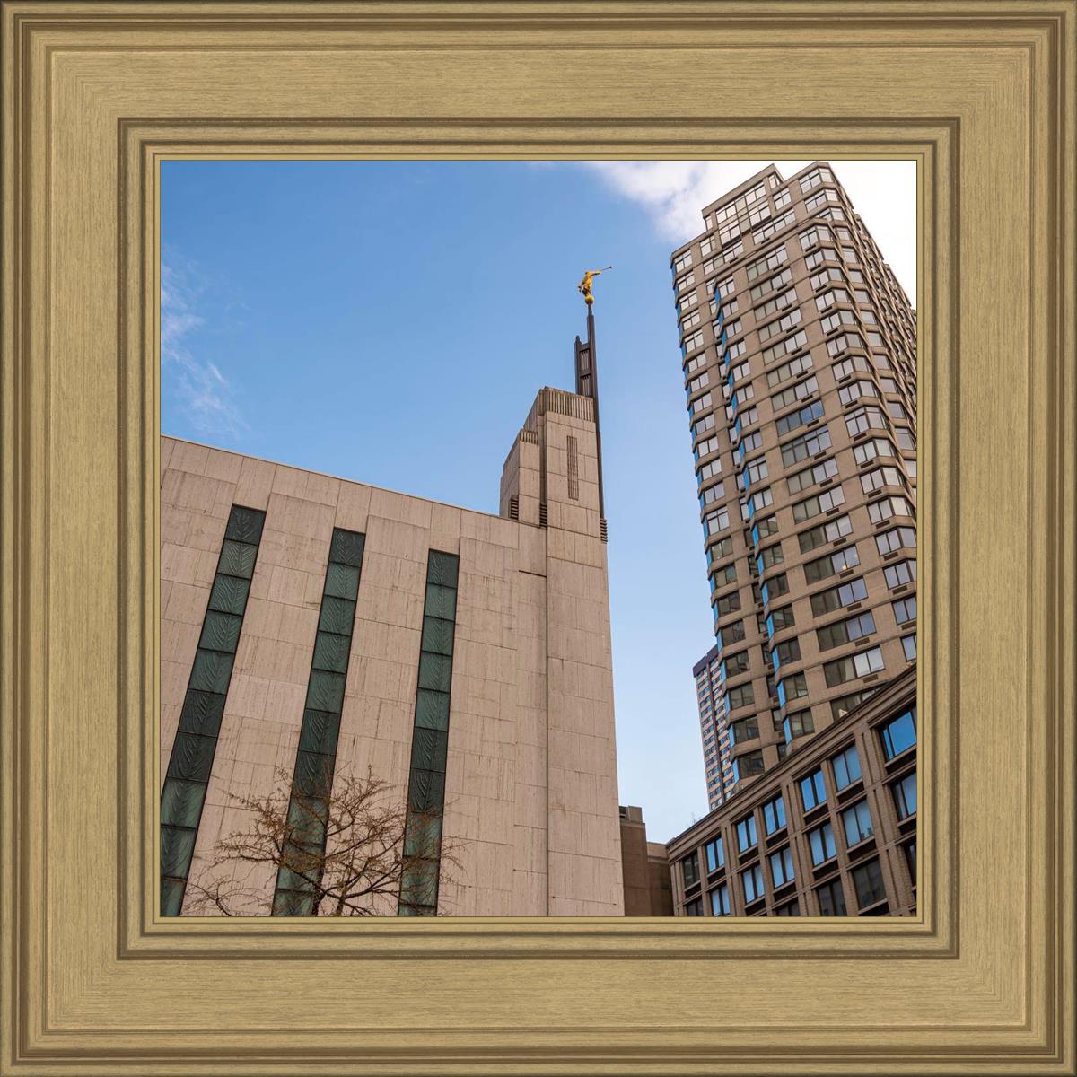 Manhattan Temple Rising Above