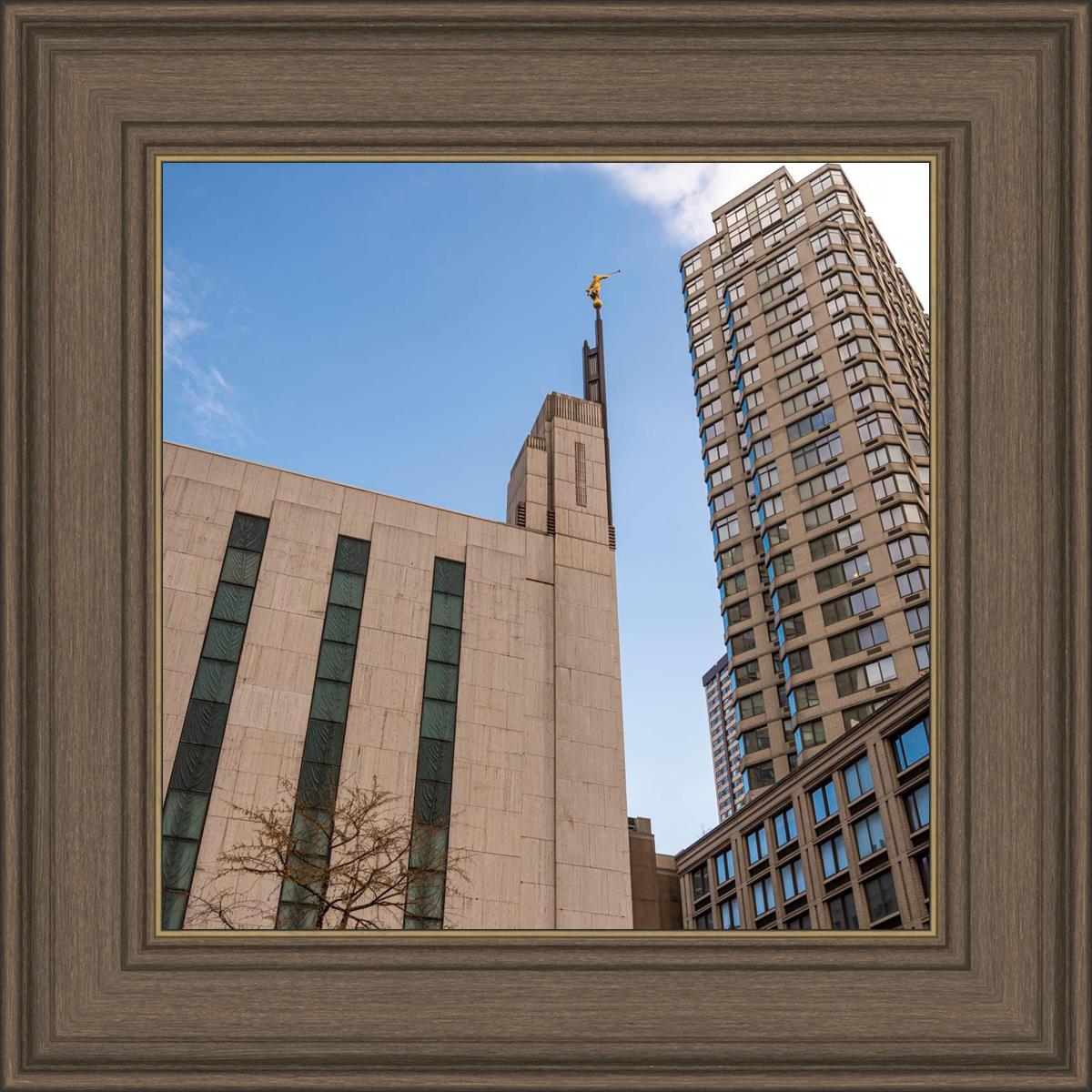 Manhattan Temple Rising Above