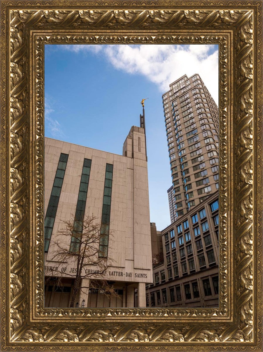 Manhattan Temple Rising Above