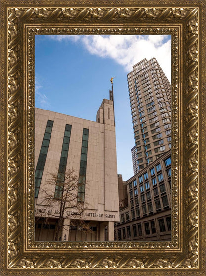 Manhattan Temple Rising Above