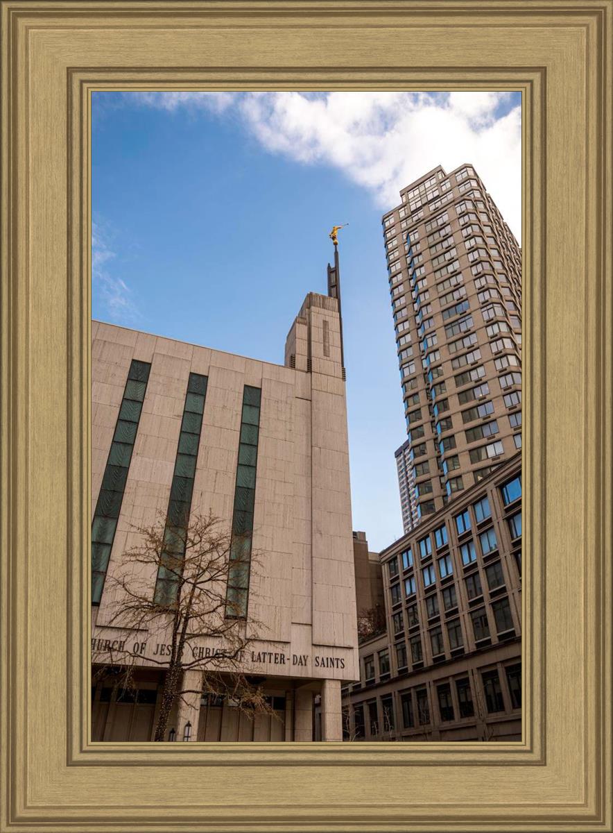 Manhattan Temple Rising Above