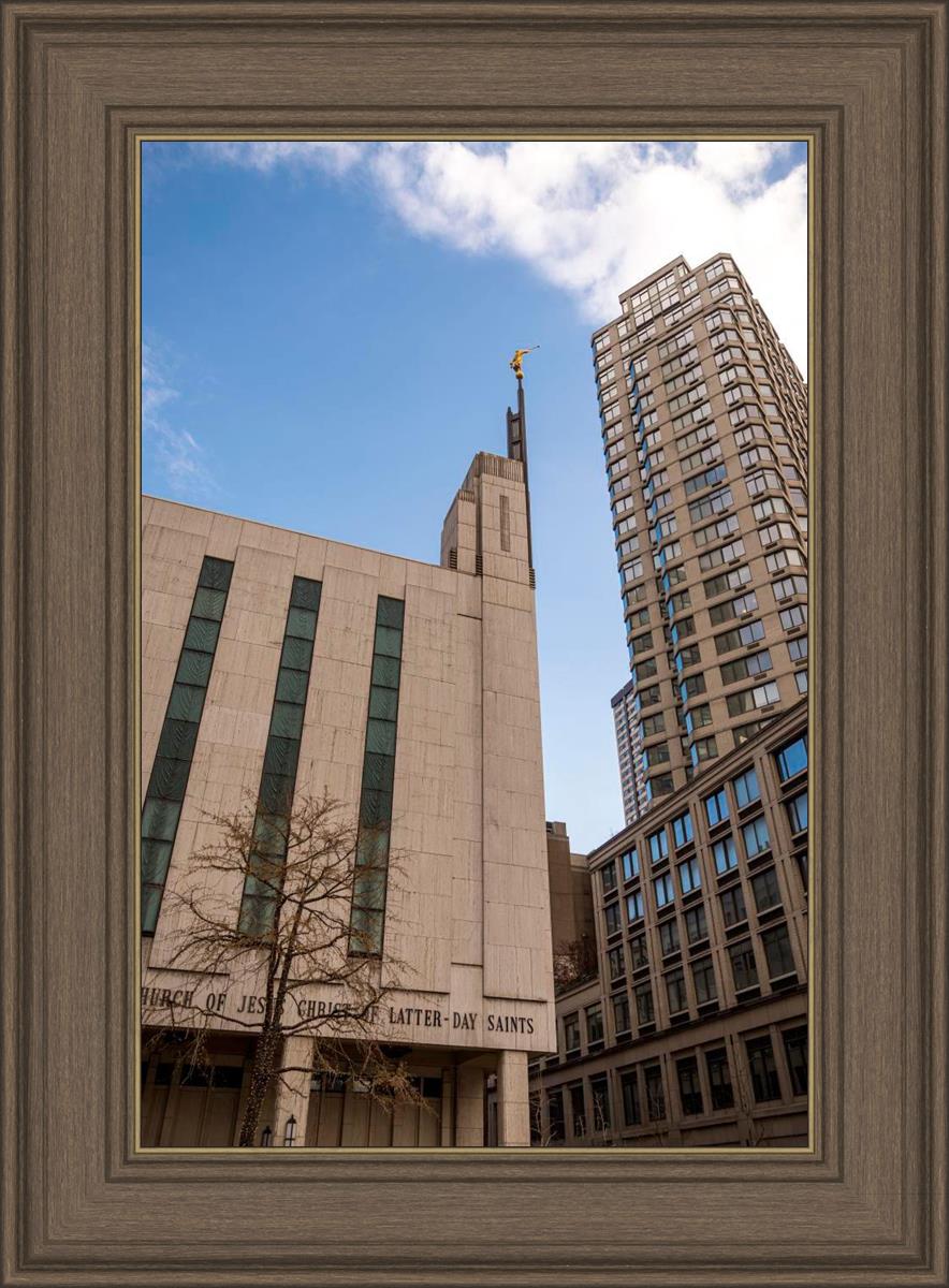 Manhattan Temple Rising Above