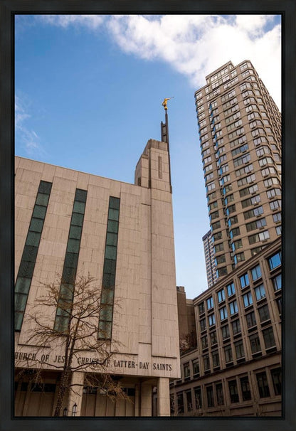Manhattan Temple Rising Above