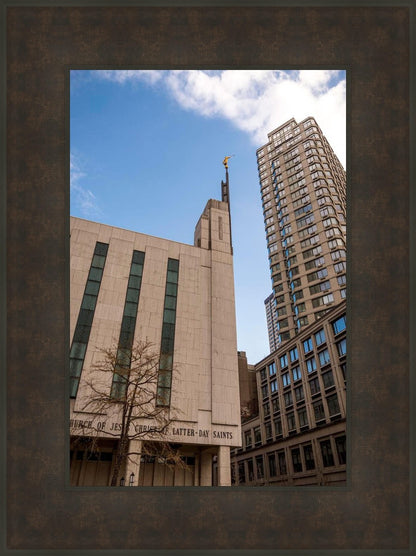 Manhattan Temple Rising Above