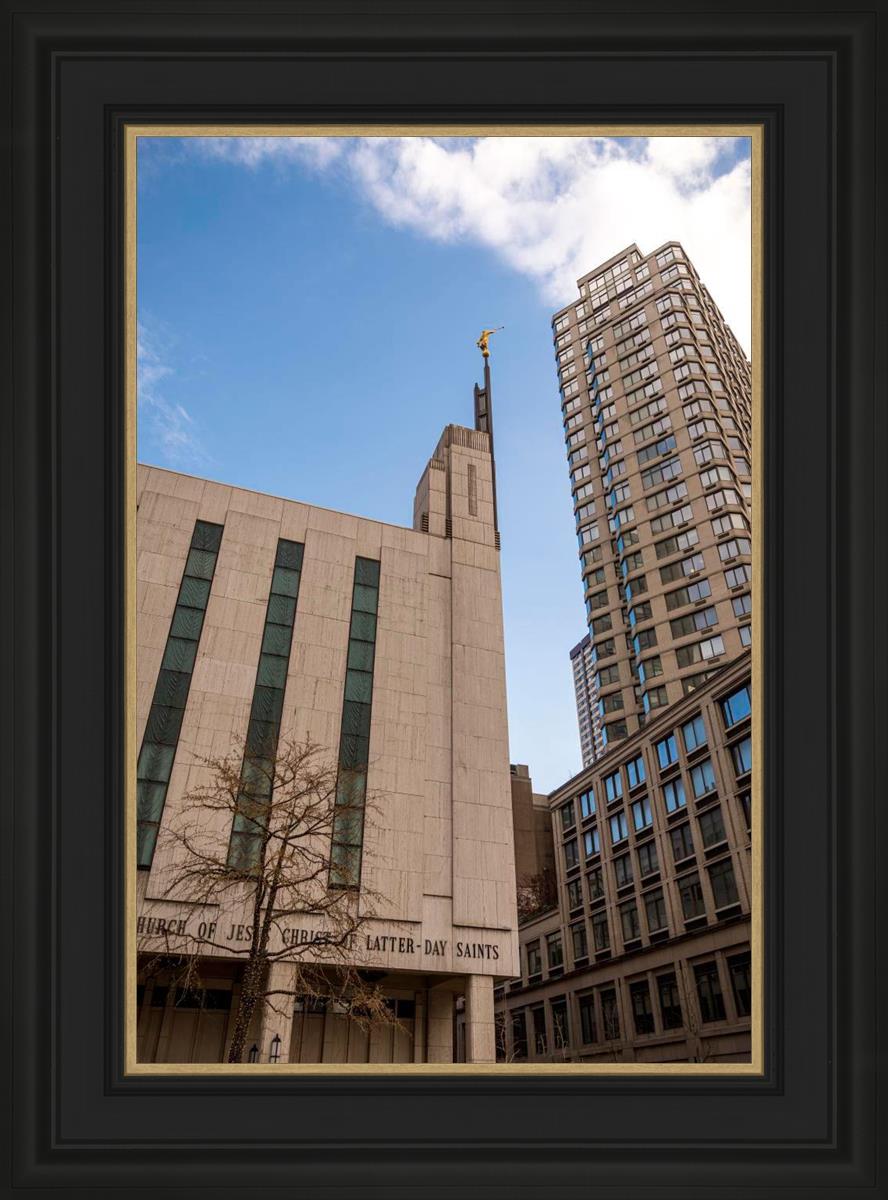 Manhattan Temple Rising Above