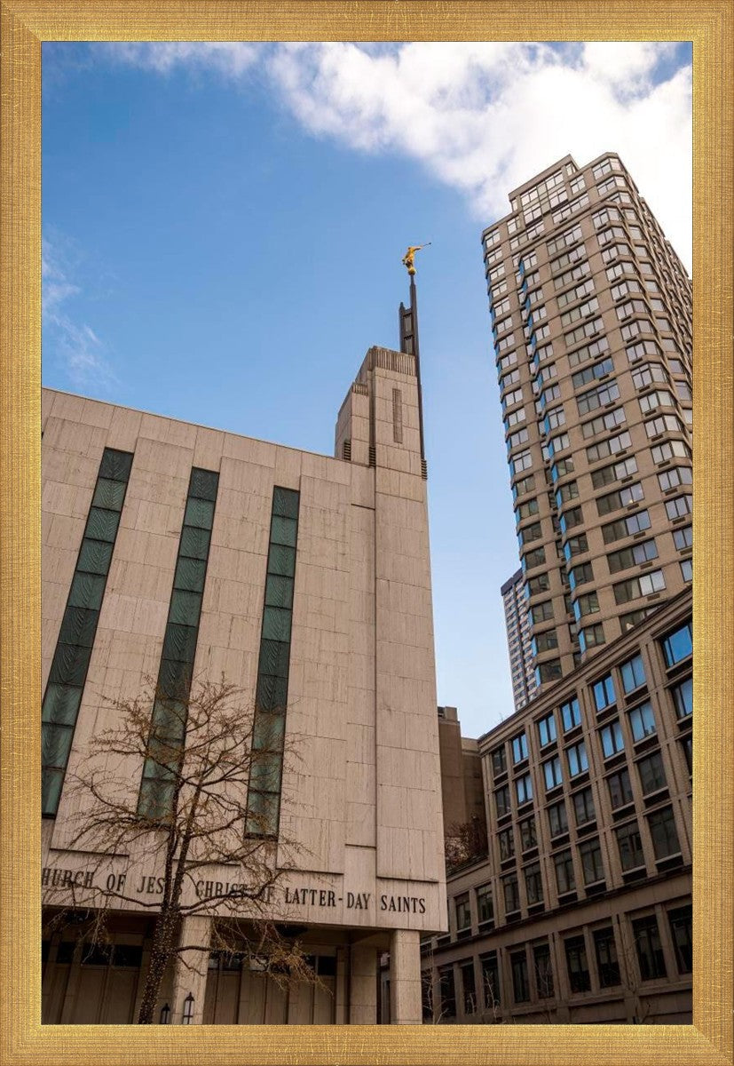 Manhattan Temple Rising Above