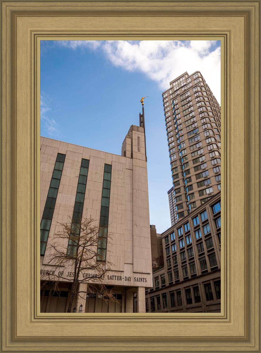Manhattan Temple Rising Above