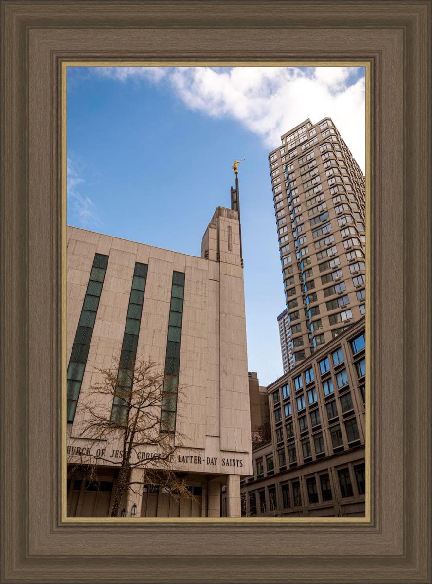 Manhattan Temple Rising Above