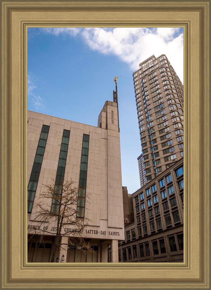 Manhattan Temple Rising Above