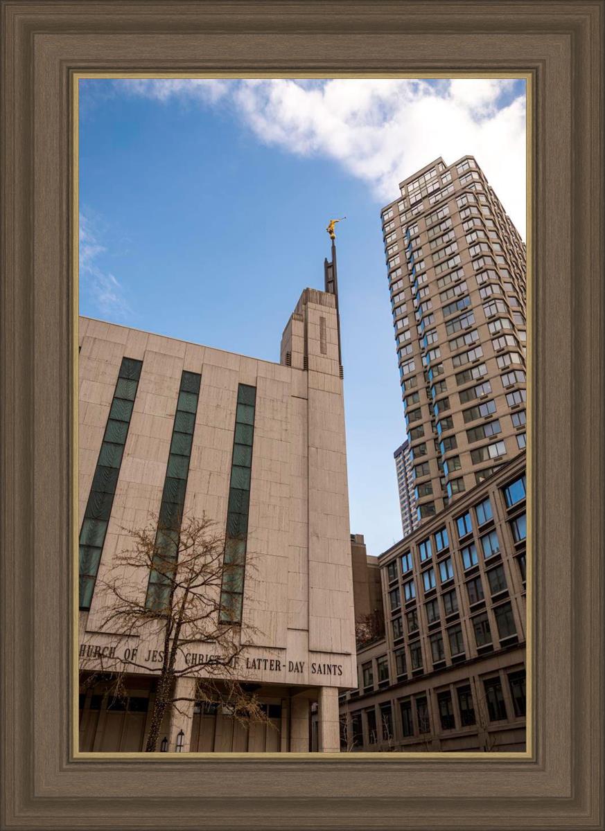 Manhattan Temple Rising Above