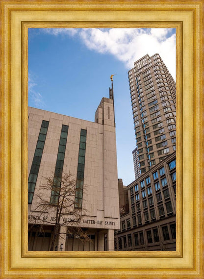 Manhattan Temple Rising Above