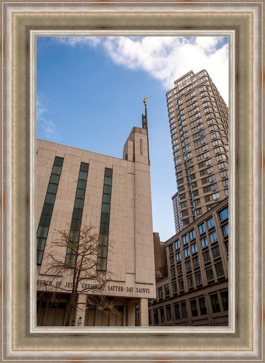 Manhattan Temple Rising Above