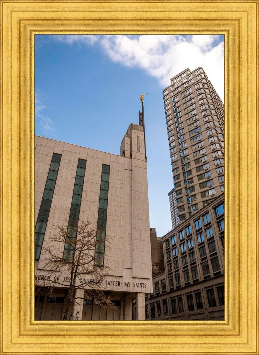 Manhattan Temple Rising Above