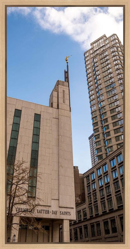 Manhattan Temple Rising Above