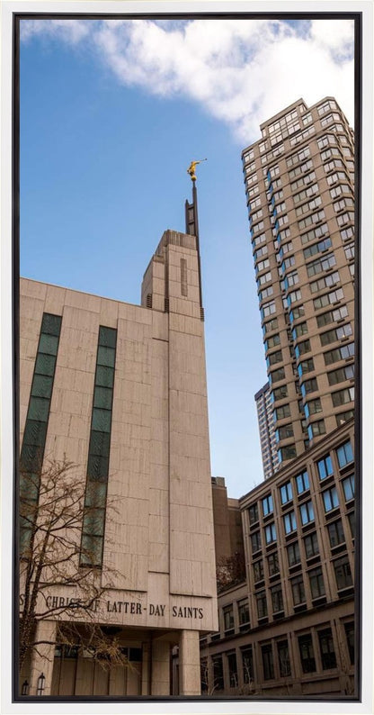 Manhattan Temple Rising Above